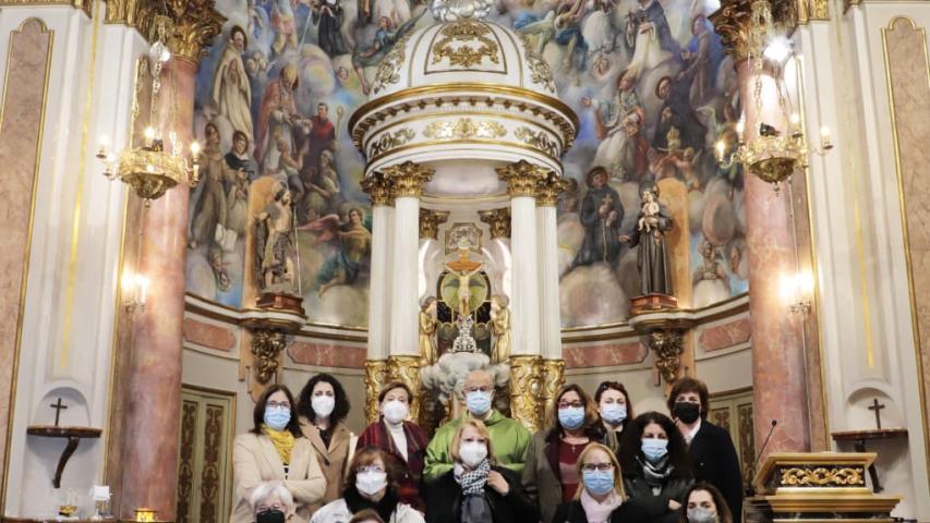 Acción de gracias en la comarcal de Paterna de Manos Unidas Valencia.