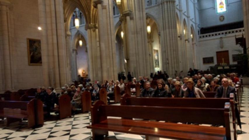 peregrinacion a la catedral de la almudena 5r