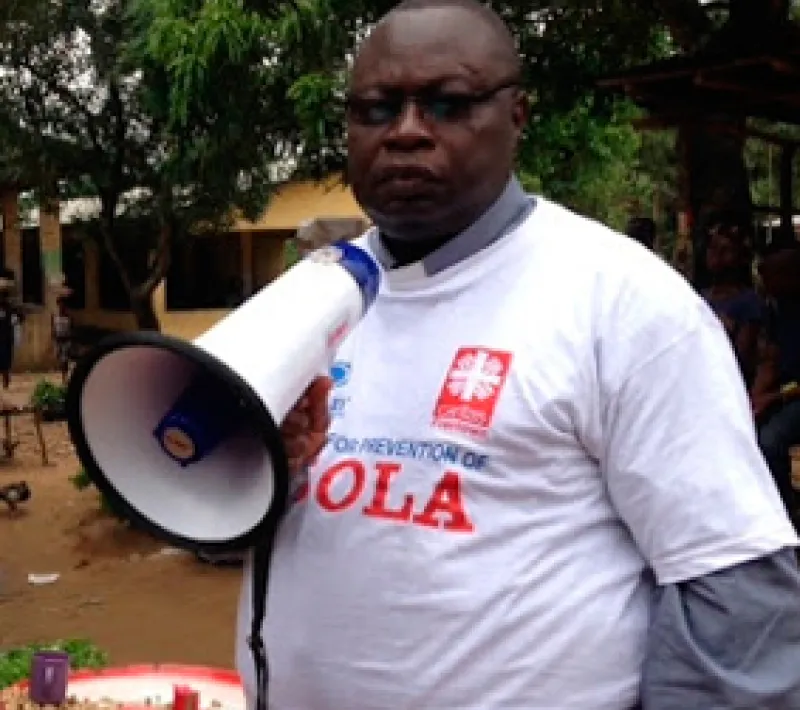 peter konteh director de caritas freetown sierra leona