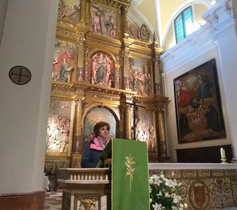 Santa María. Homilía de Patricia Garrido.