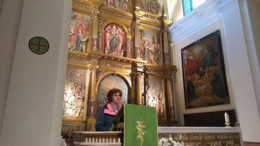 Santa María. Homilía de Patricia Garrido.