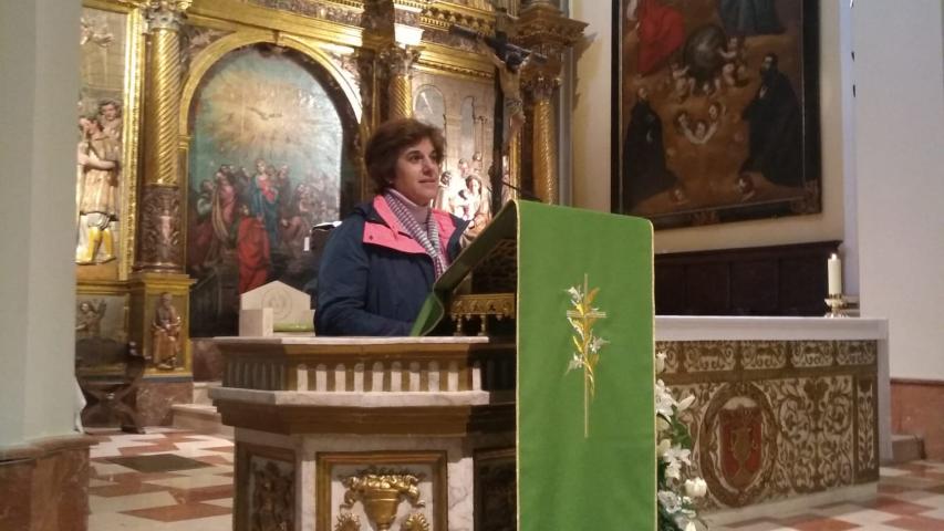 Santa María. Homilía de Patricia Garrido.