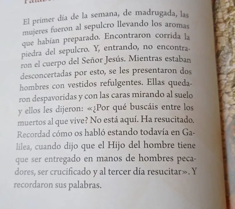 Primera estación. A cargo de Manos Unidas