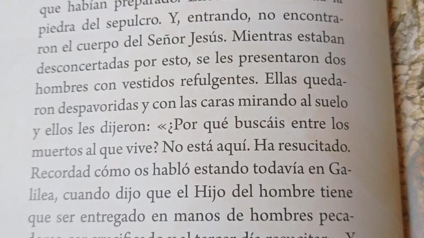 Primera estación. A cargo de Manos Unidas