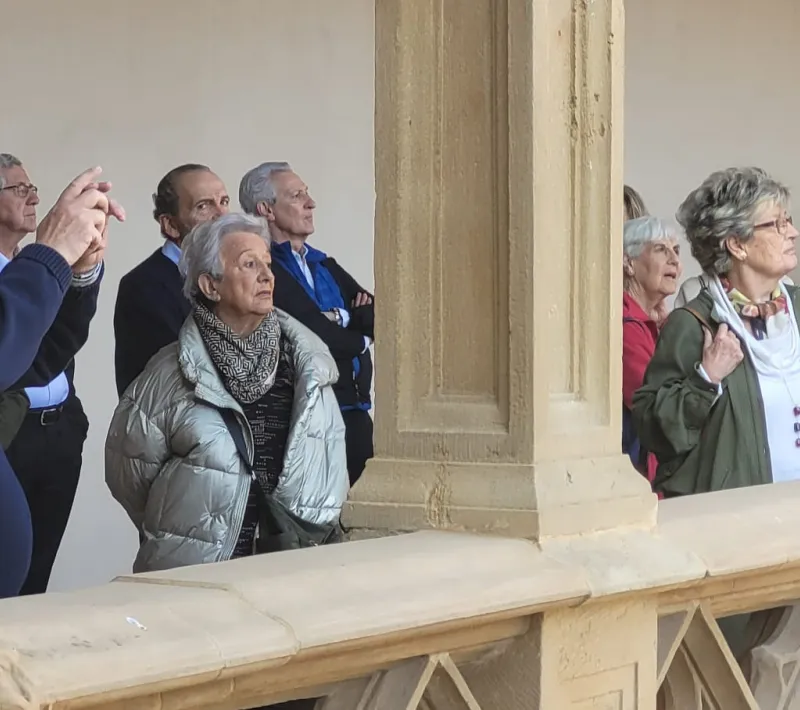 Visita de la delegación de Manos Unidas a la Catedral de Pamplona
