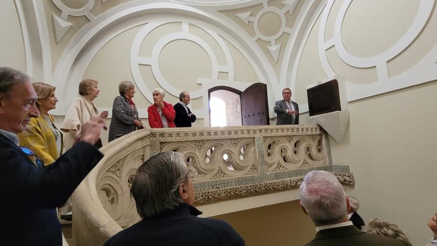 Visita de la delegación de Manos Unidas a la Catedral de Pamplona