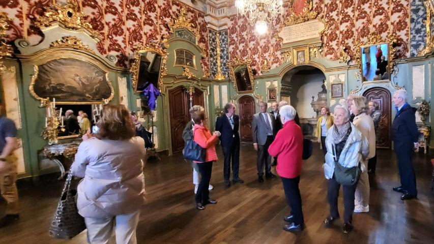 Visita de la delegación de Manos Unidas a la Catedral de Pamplona