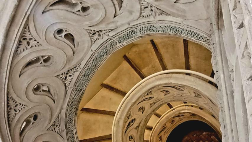 Visita de la delegación de Manos Unidas a la Catedral de Pamplona