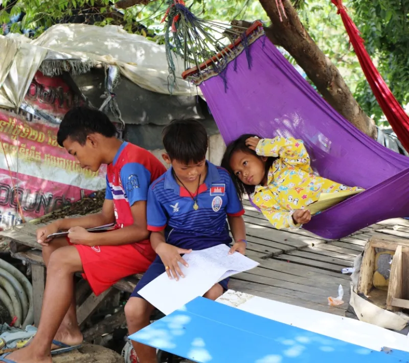 Tráfico de menores en Camboya