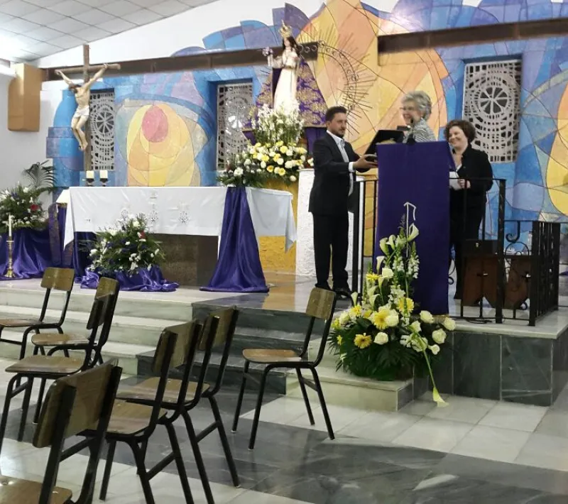 pregon presidenta delegada manos unidas murcia via crucis torrealta 2