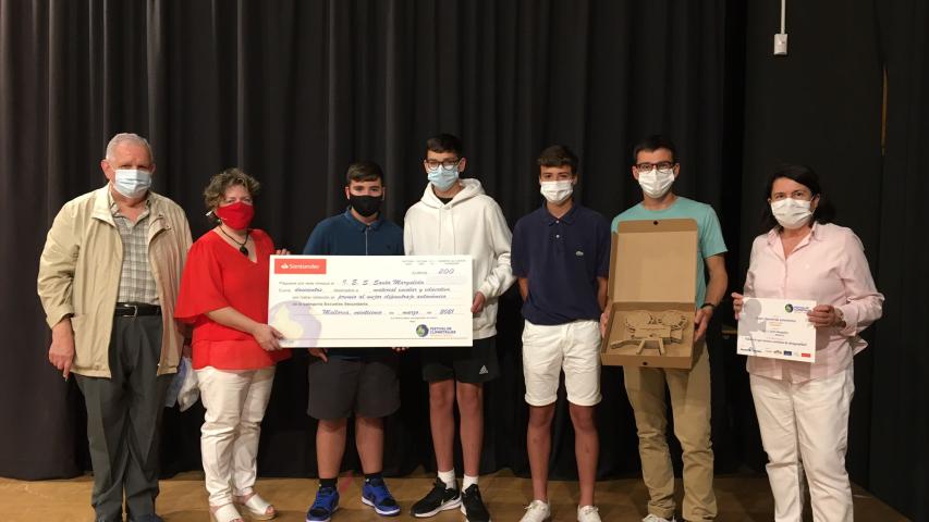 I.E.S Santa Margalida entrega 1º premio final Clipmetraje Mallorca