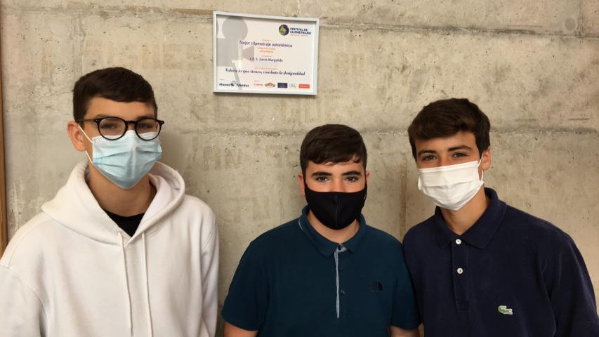 I.E.S Santa Margalida entrega 1º premio final Clipmetraje Mallorca