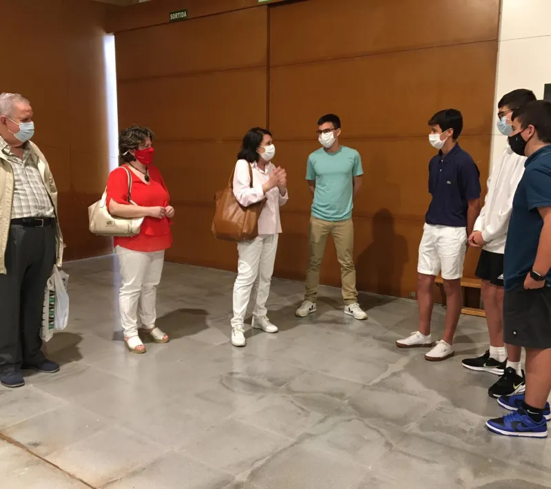 I.E.S Santa Margalida entrega 1º premio final Clipmetraje Mallorca