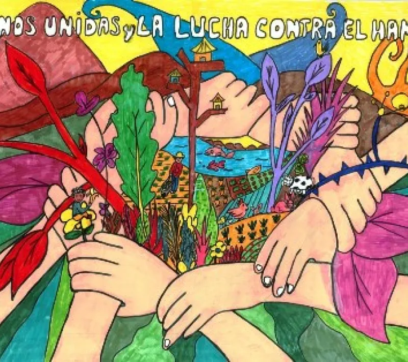 premio manos unidas de carteles para ninos y jovenes popular