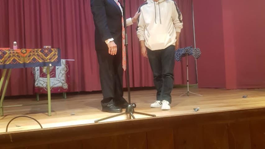 Entrega de premios XIV Festival Clipmetrajes de Manos Unidas en la Comunidad de Madrid. Mago