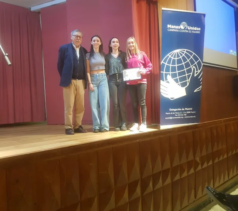 Colegio El Valle Valdebernardo IES Valmayor de Valdemorillo 3er premio XIV Festival Clipmetrajes de Manos Unidas en la Comunidad de Madrid