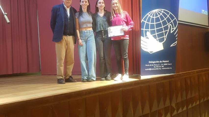 Colegio El Valle Valdebernardo IES Valmayor de Valdemorillo 3er premio XIV Festival Clipmetrajes de Manos Unidas en la Comunidad de Madrid