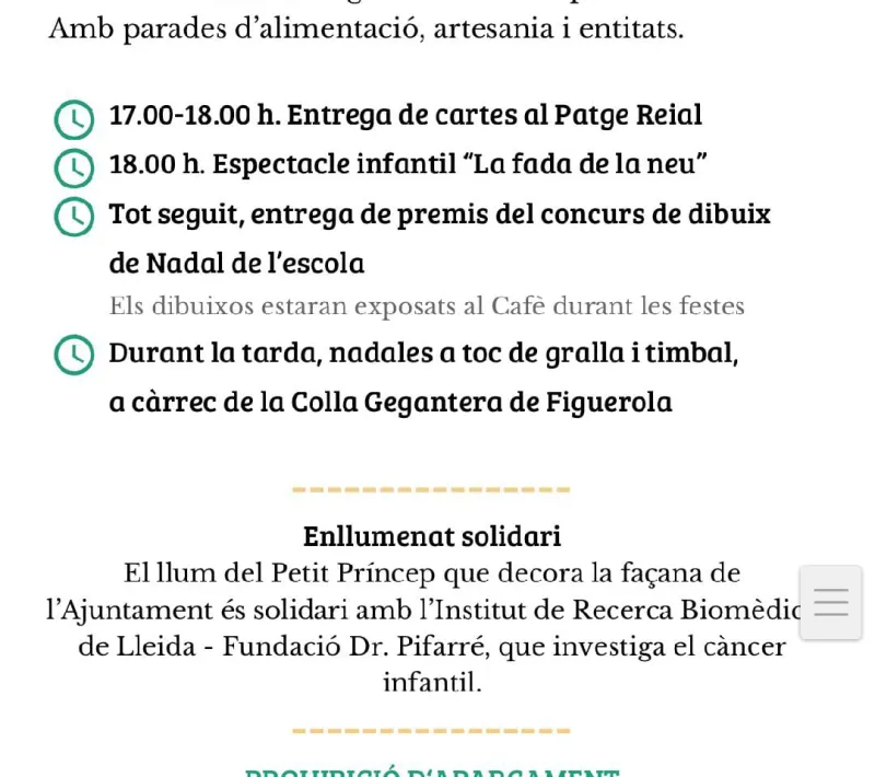 programa 2n mercat de nadal figuerola