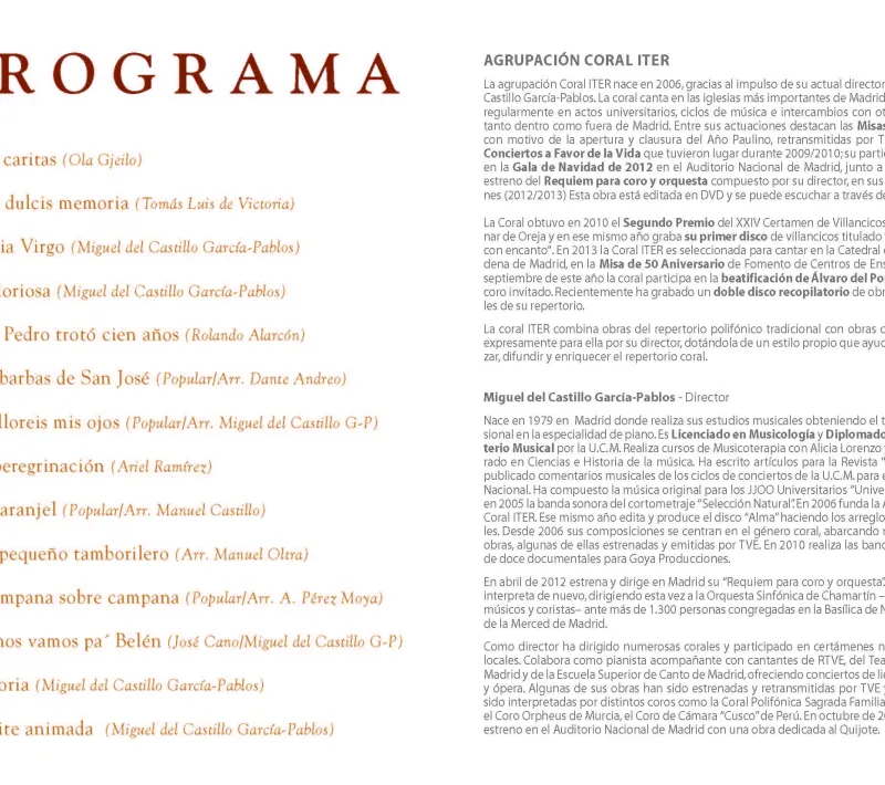 programa concierto de iter 2025