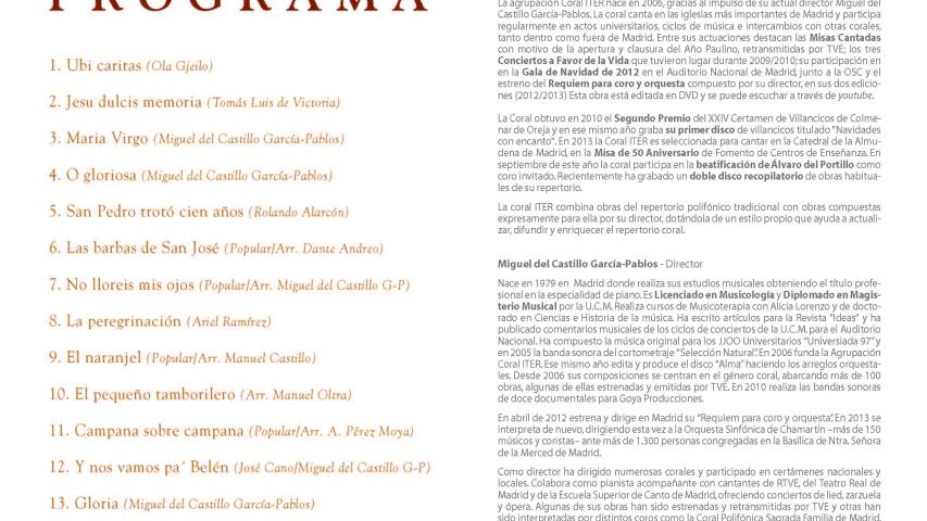 programa concierto de iter 2025