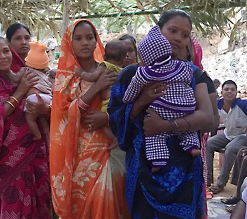 Este proyecto busca mejorar las condiciones sanitarias en 25 aldeas de India
