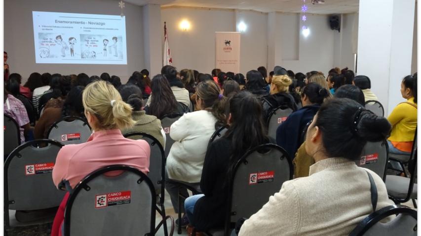 Proyecto de Manos Unidas para promoción de la mujer en Sucre (Bolivia)