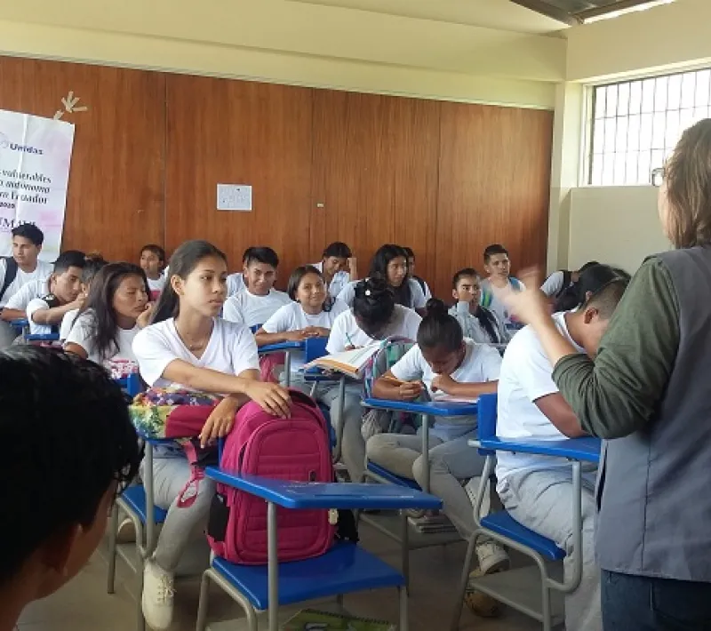Proyecto de Manos Unidas para promoción de la mujer en Sucre (Bolivia)