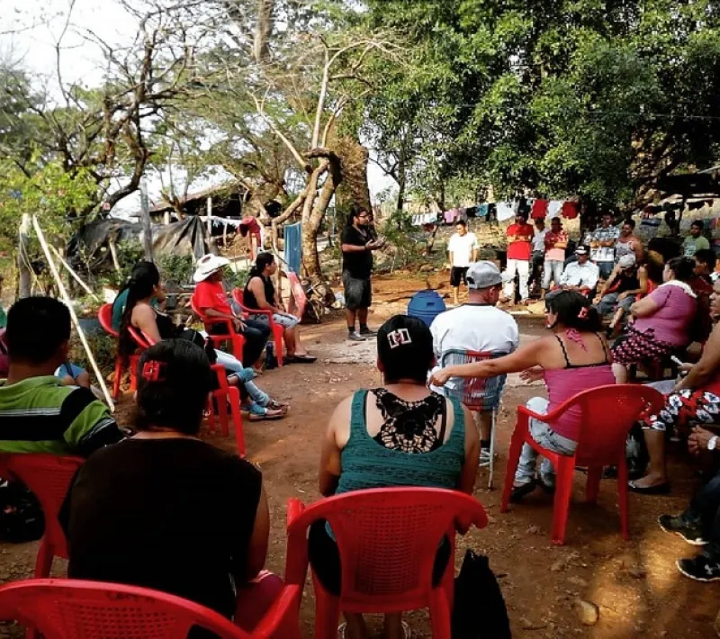 Proyecto de Manos Unidas en El Salvador 2018. Formación