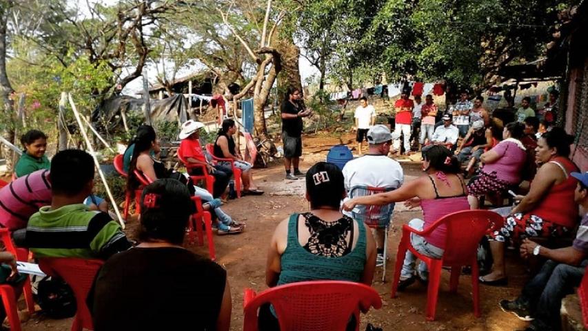 Proyecto de Manos Unidas en El Salvador 2018. Formación