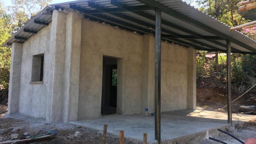 Proyecto de Manos Unidas en El Salvador 2018. Nuevas viviendas