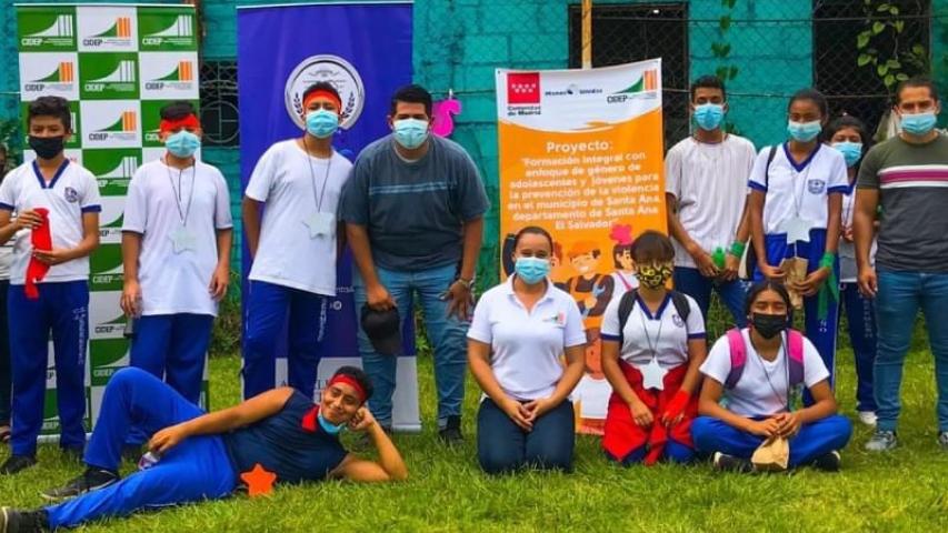 Proyecto de Manos Unidas para formación inclusiva de jóvenes en El Salvador 2021