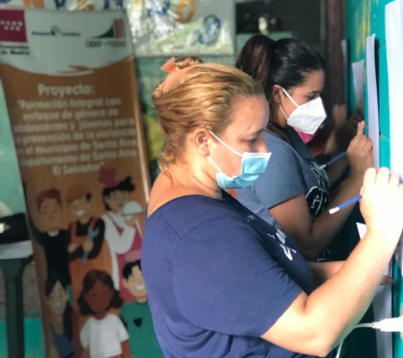 Proyecto de Manos Unidas para formación inclusiva de jóvenes en El Salvador 2021