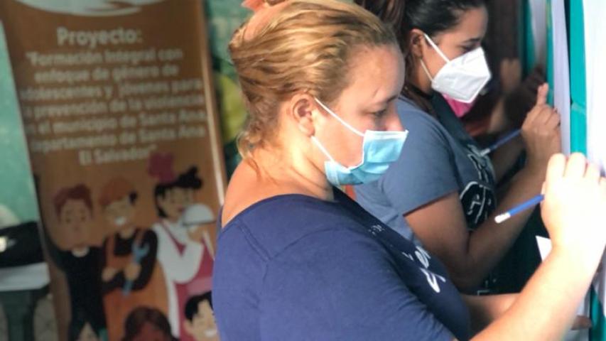 Proyecto de Manos Unidas para formación inclusiva de jóvenes en El Salvador 2021