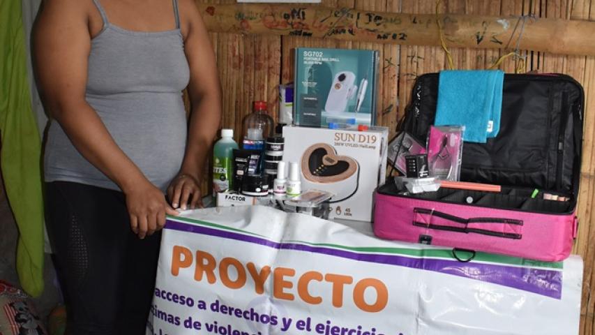 Proyecto de Manos Unidas en Ecuador 2024 y 2025 sobre atención a mujeres