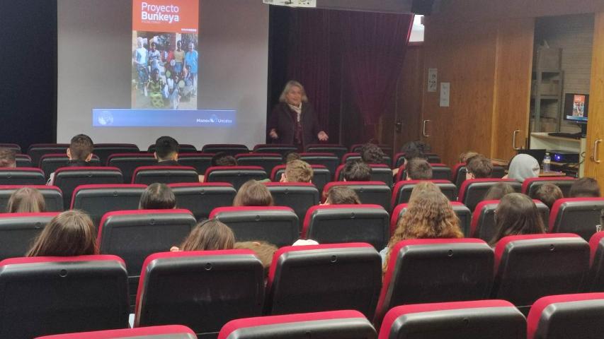 Charla en el Instituto de Puzol.