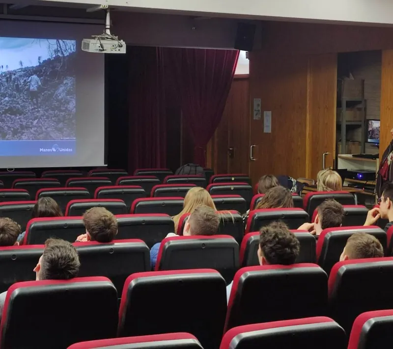 Charla en el Instituto de Puzol.