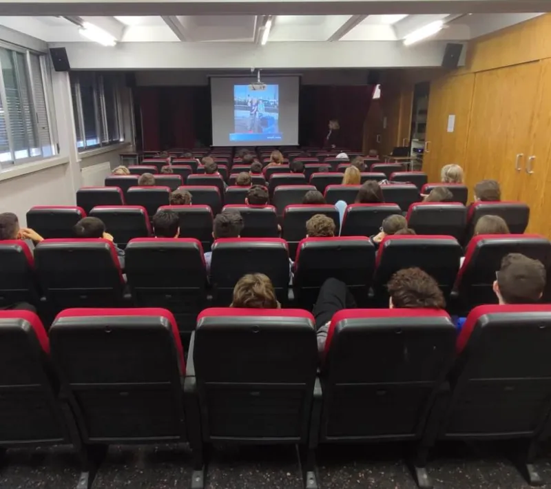 Charla en el Instituto de Puzol.