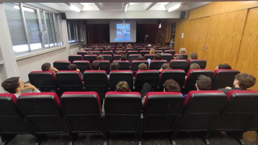 Charla en el Instituto de Puzol.