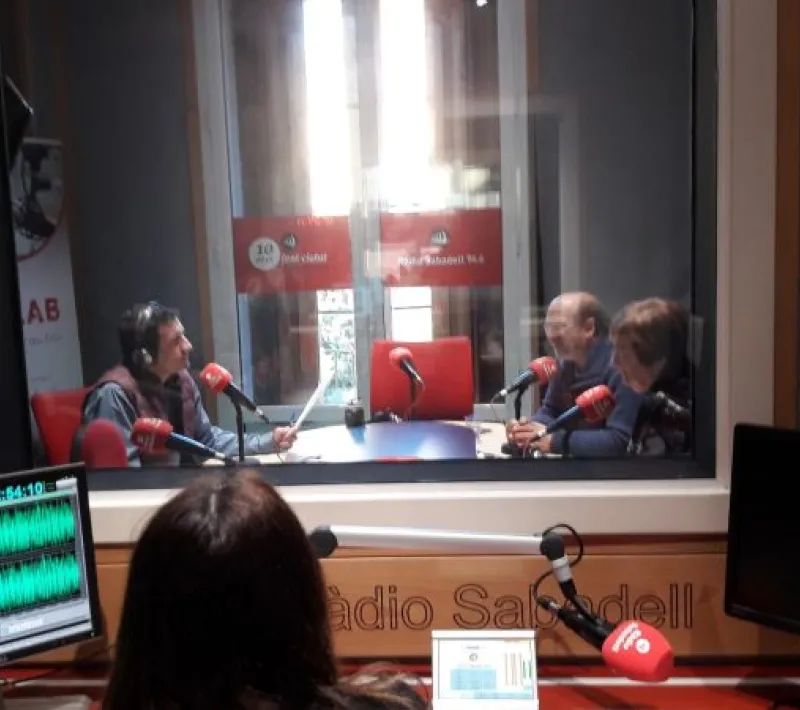 Entrevista en la Radio de Sabadell
