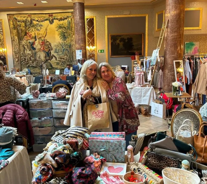 Rastrillo solidario del hotel Wellington a favor de Manos Unidas