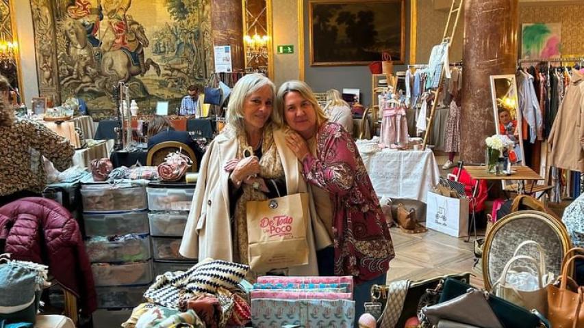 Rastrillo solidario del hotel Wellington a favor de Manos Unidas