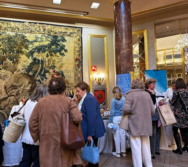 Rastrillo solidario del hotel Wellington a favor de Manos Unidas