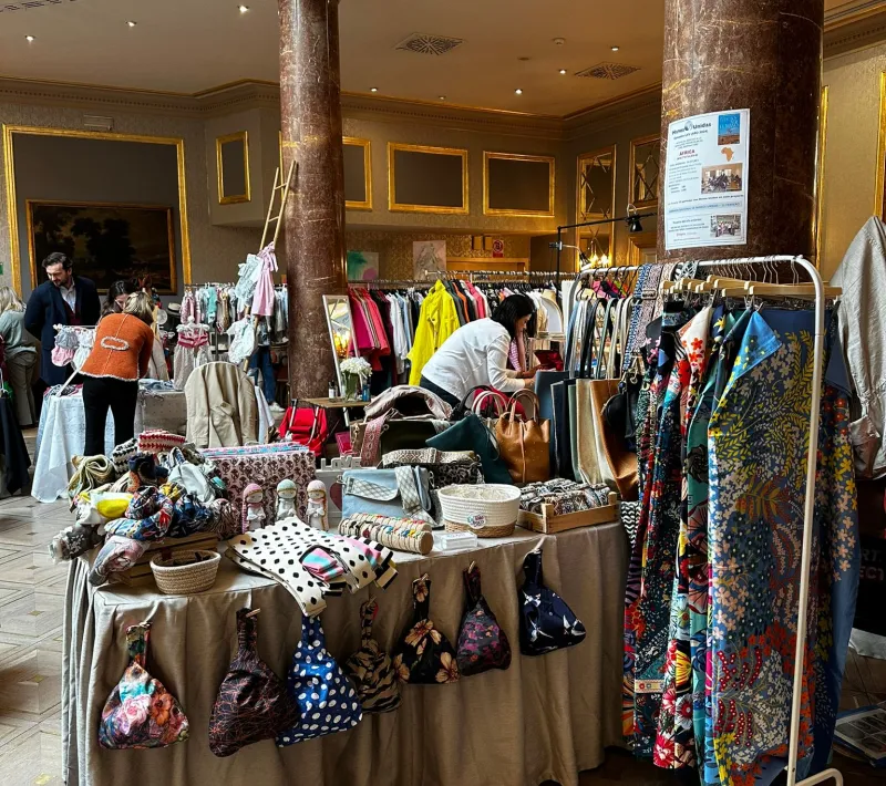 Rastrillo solidario del hotel Wellington a favor de Manos Unidas