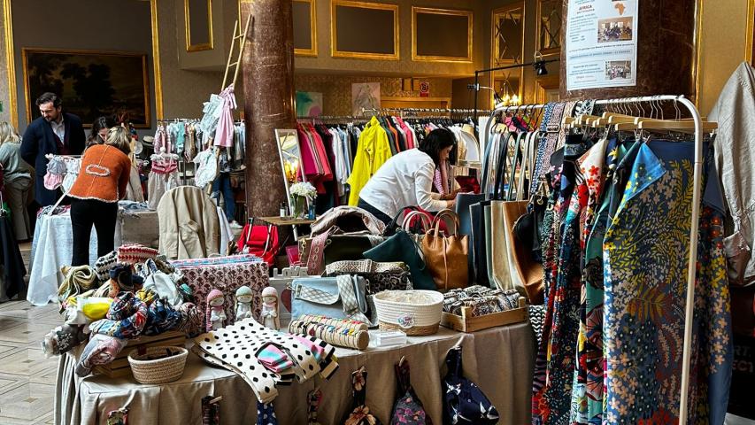 Rastrillo solidario del hotel Wellington a favor de Manos Unidas