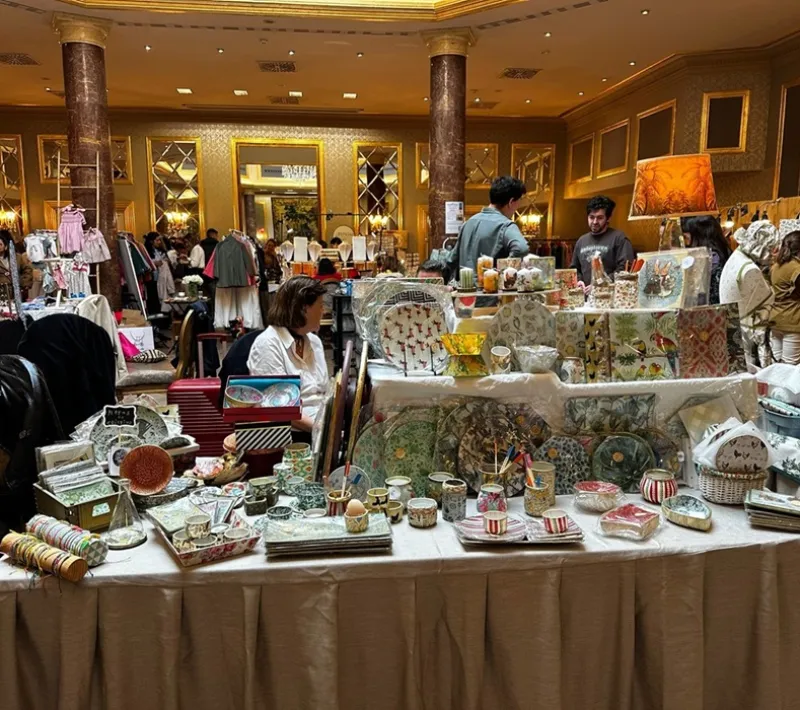 Rastrillo solidario del hotel Wellington a favor de Manos Unidas