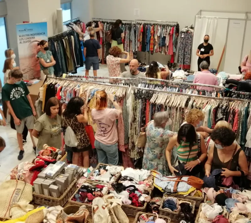 Rastrillo solidario de TENDAM involucrados 2022
