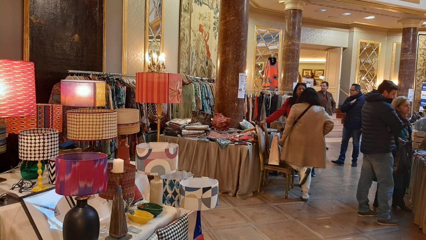 Rastrillo solidario en el hotel Wellington a favor de Manos Unidas en 2023