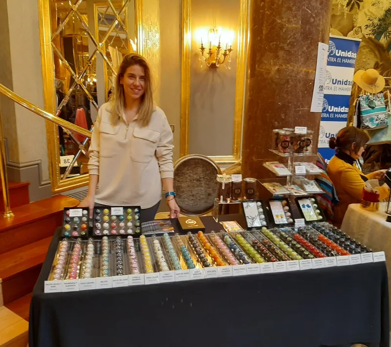 Rastrillo solidario en el hotel Wellington a favor de Manos Unidas en 2023