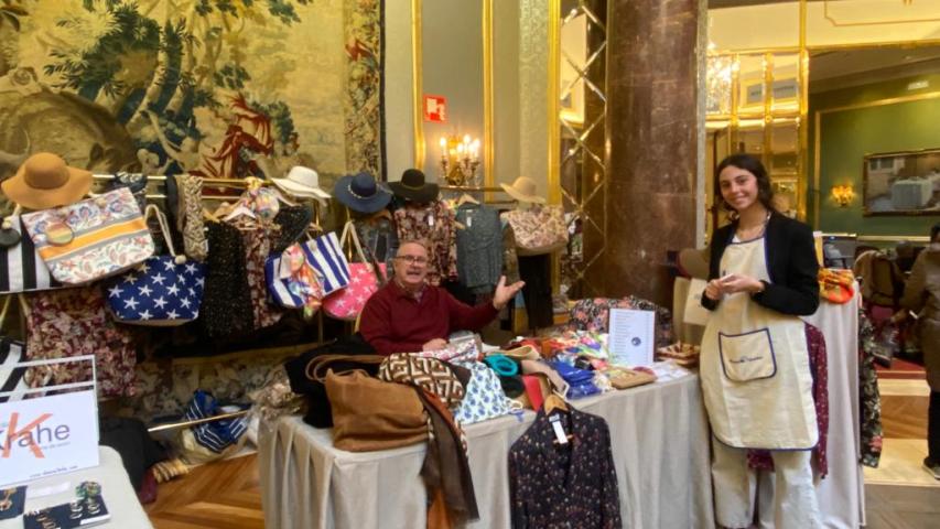 Rastrillo solidario en el hotel Wellington a favor de Manos Unidas en 2023