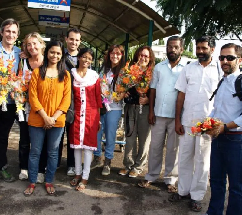 Recepción en Ranchi